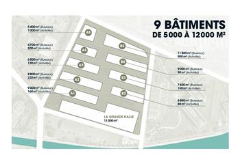 Location bureau Pantin (93500) - 70000 m² à Pantin - 93500