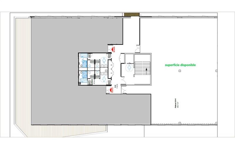 Location de bureau de 380 m² à Toulouse - 31000 plan - 1